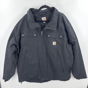 Carhartt Quick Duck Jefferson Jacket Mens 3XL Water Defender Gorp Tech Utility